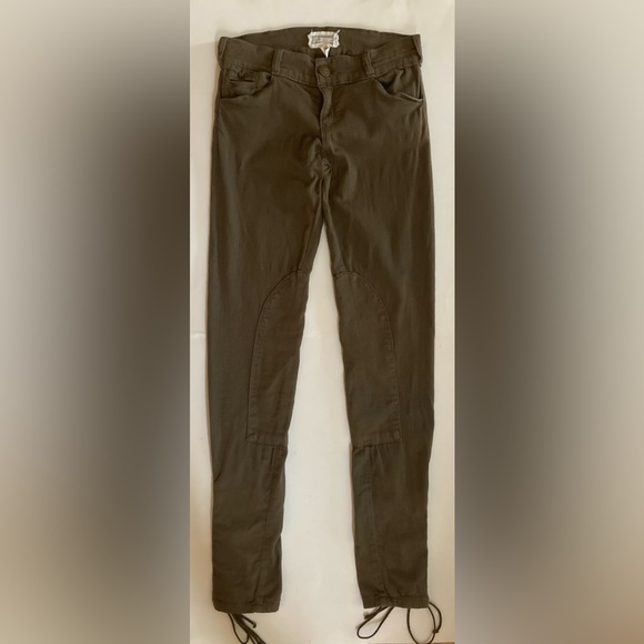 Current Elliott Lace Up Jodpur Legging Jean Olive size 26 - Picture 3 of 5